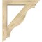 Ekena Millwork Funston Traditional Rough Sawn Bracket w/ Offset Brace, Douglas Fir, 6"W x 32"D x 36"H BKT0604X32X36FST01RDF - alternate 4